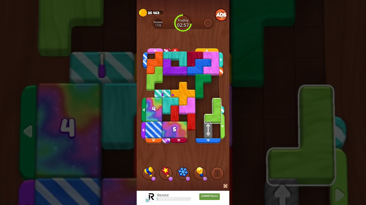 Color Wood Jam Level 1123: Color Wood Jam Level 1123
