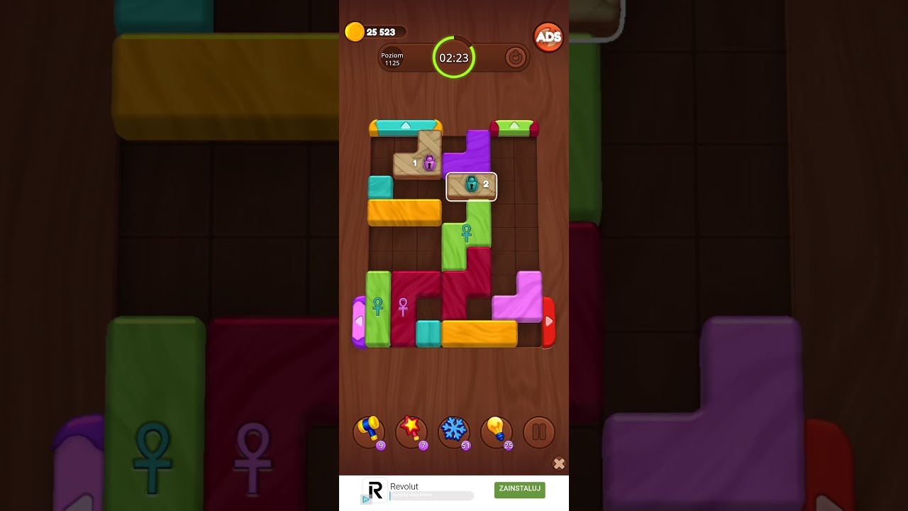 Color Wood Jam Level 1125: Color Wood Jam Level 1125