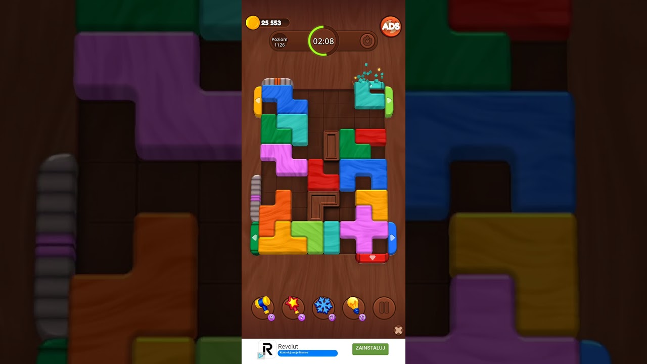 Color Wood Jam Level 1126: Color Wood Jam Level 1126