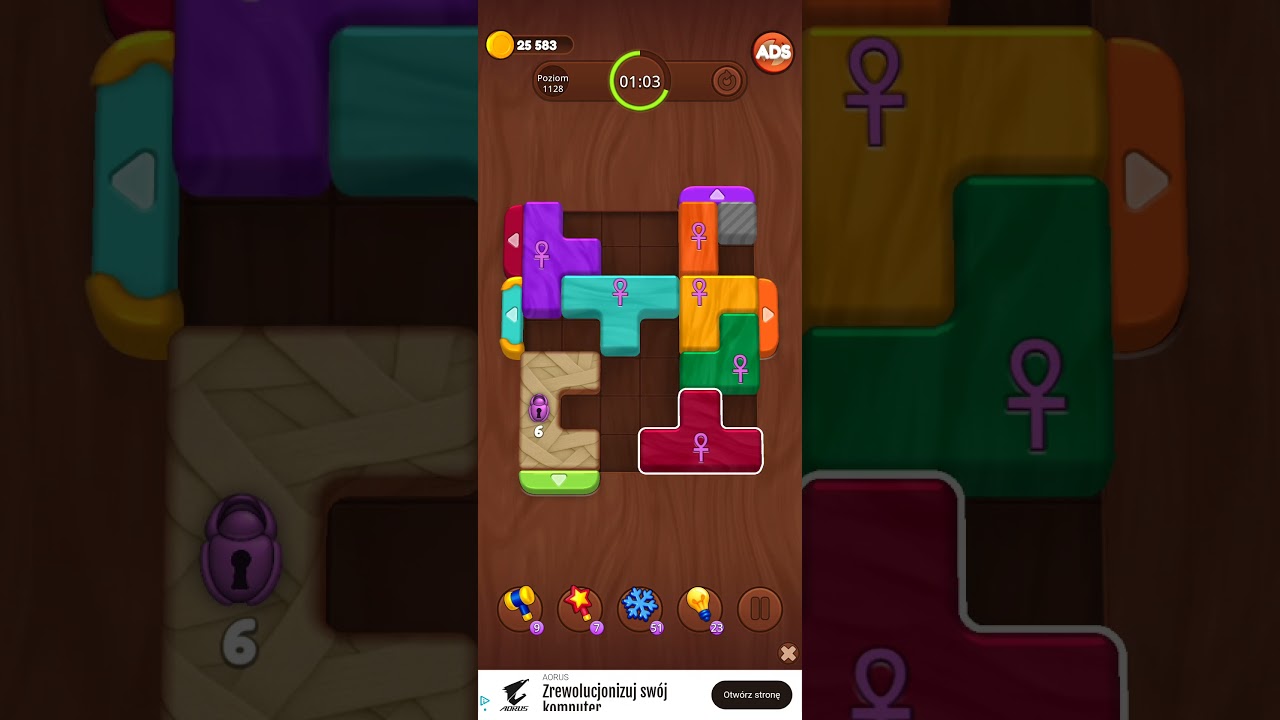 Color Wood Jam Level 1128: Color Wood Jam Level 1128