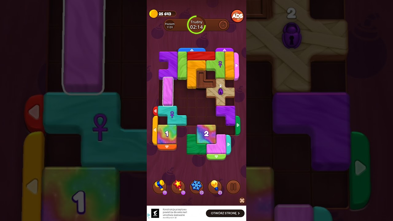 Color Wood Jam Level 1131: Color Wood Jam Level 1131