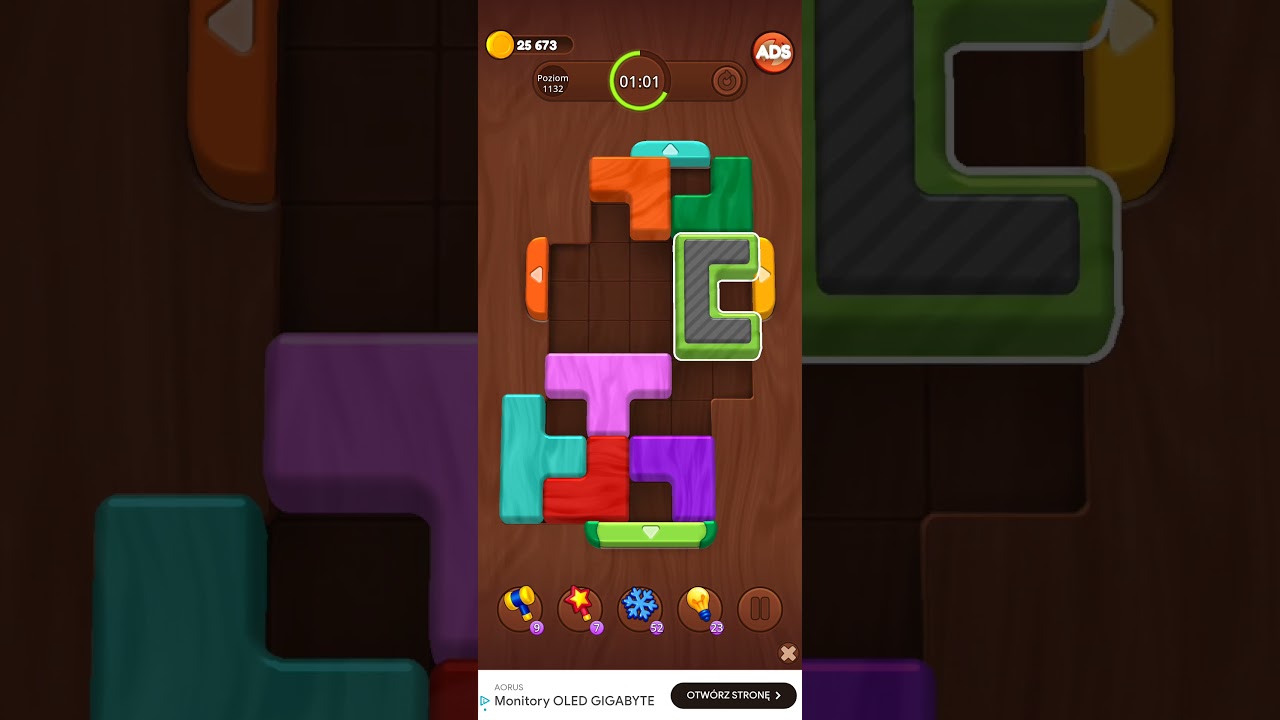 Color Wood Jam Level 1132: Color Wood Jam Level 1132