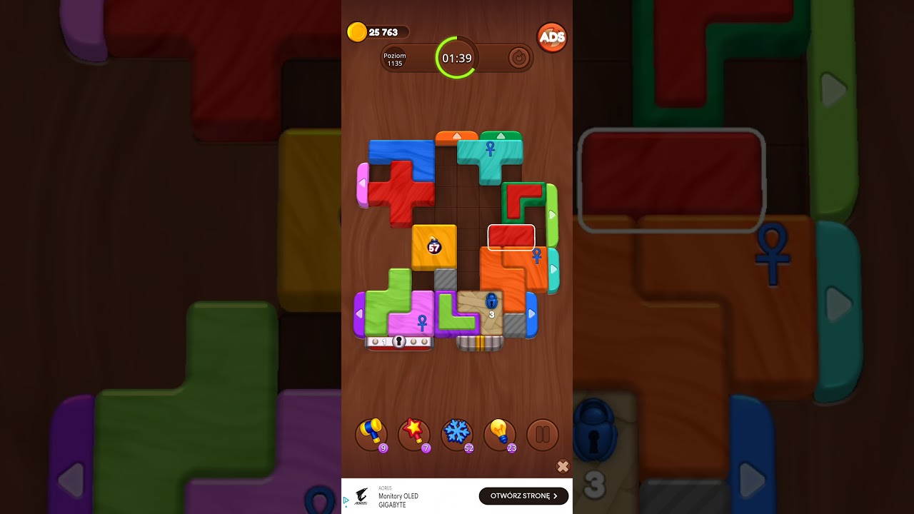 Color Wood Jam Level 1135: Color Wood Jam Level 1135