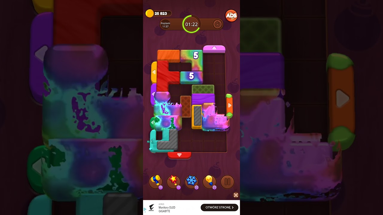 Color Wood Jam Level 1137: Color Wood Jam Level 1137