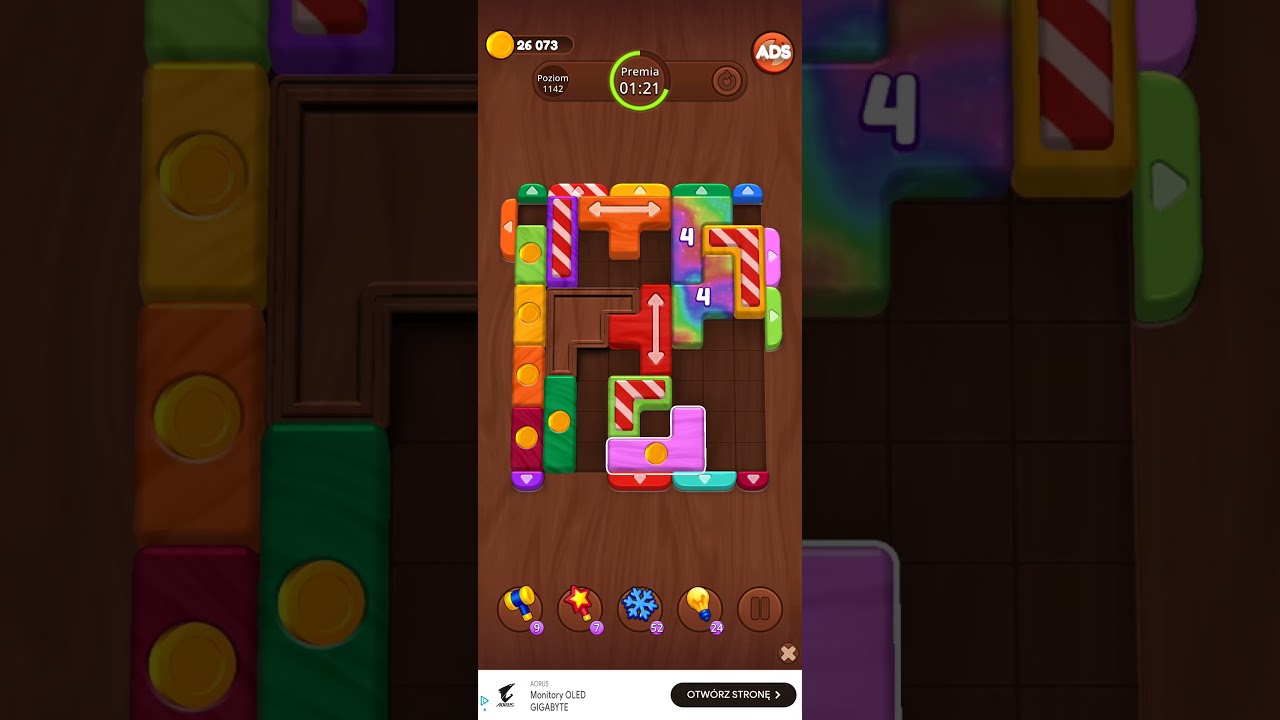 Color Wood Jam Level 1142: Color Wood Jam Level 1142