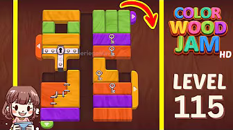 Color Wood Jam Level 115: Color Wood Jam Level 115