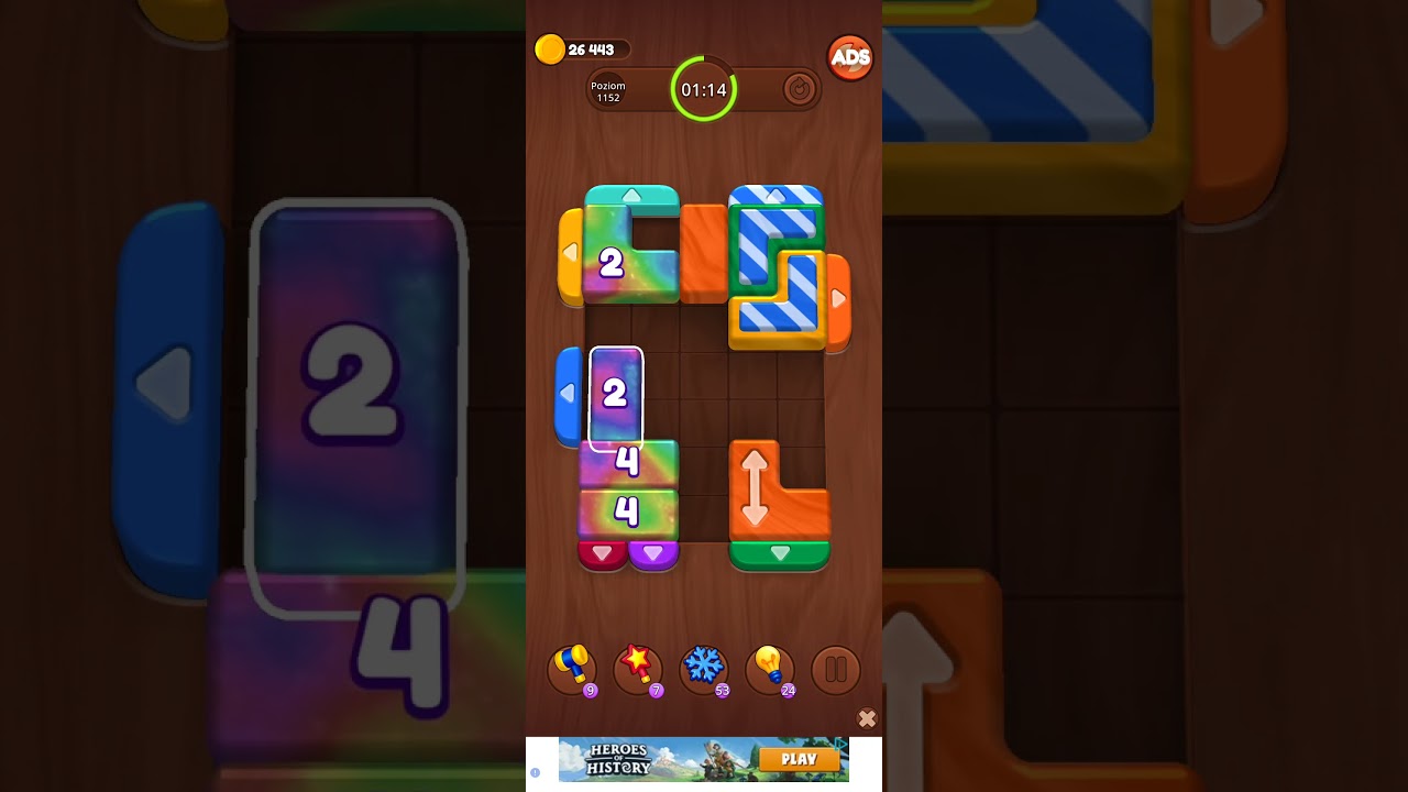 Color Wood Jam Level 1152: Color Wood Jam Level 1152