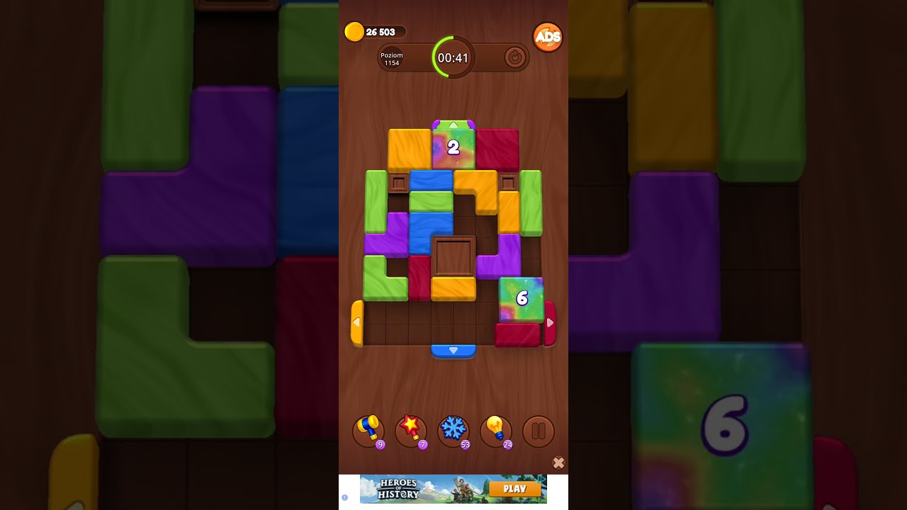 Color Wood Jam Level 1154: Color Wood Jam Level 1154
