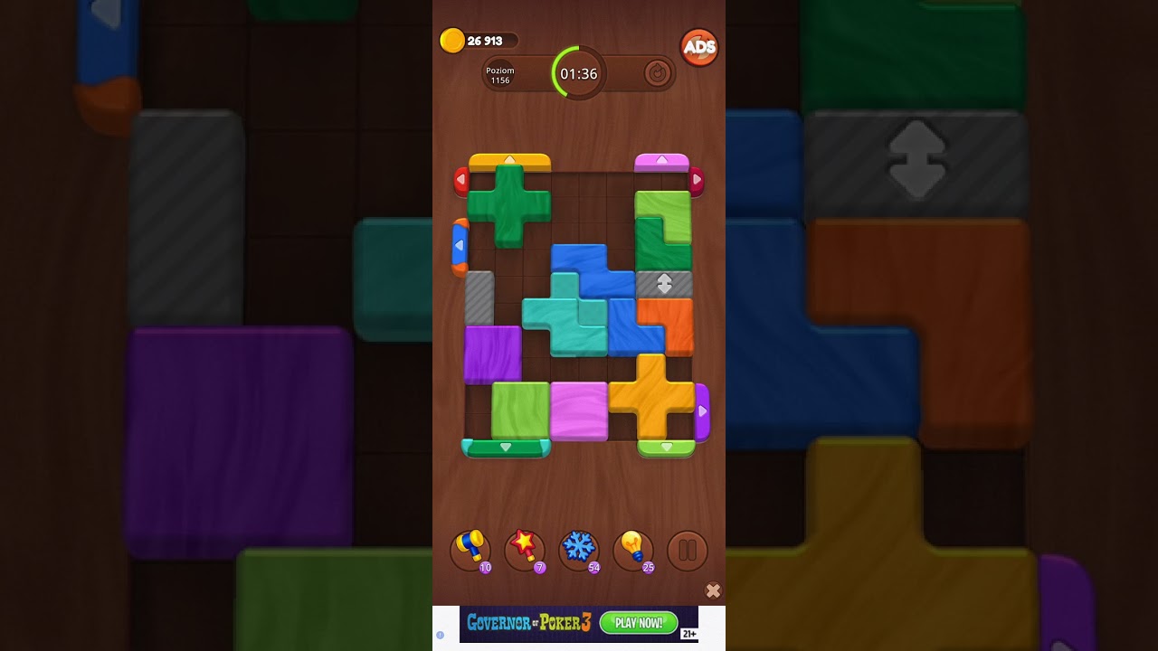 Color Wood Jam Level 1156: Color Wood Jam Level 1156