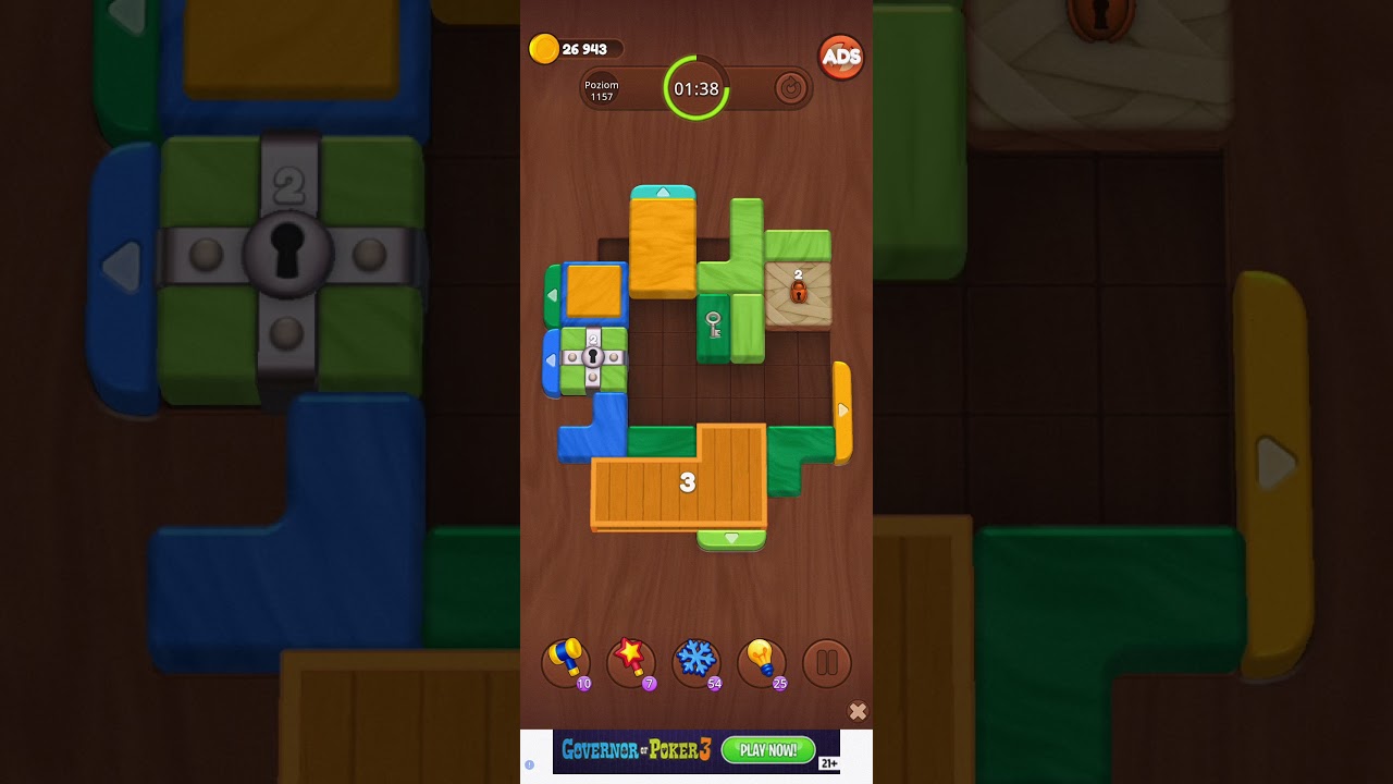 Color Wood Jam Level 1157: Color Wood Jam Level 1157