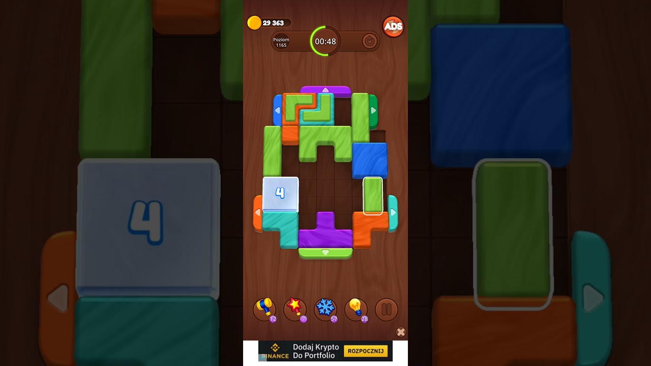 Color Wood Jam Level 1165: Color Wood Jam Level 1165