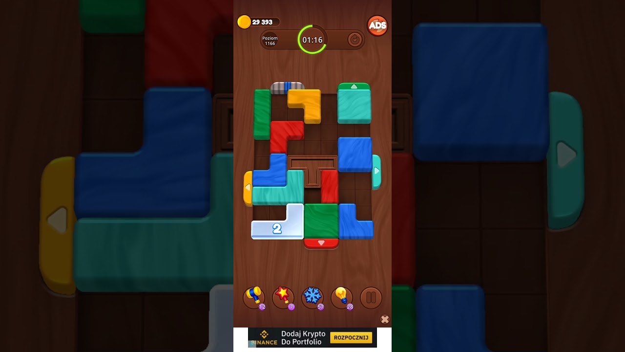 Color Wood Jam Level 1166: Color Wood Jam Level 1166