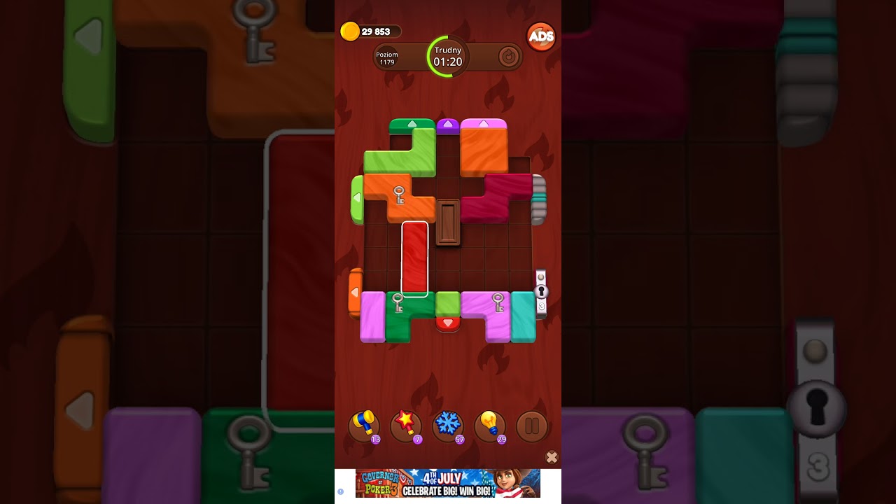 Color Wood Jam Level 1179: Color Wood Jam Level 1179