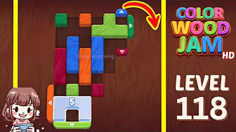 Color Wood Jam Level 118: Color Wood Jam Level 118