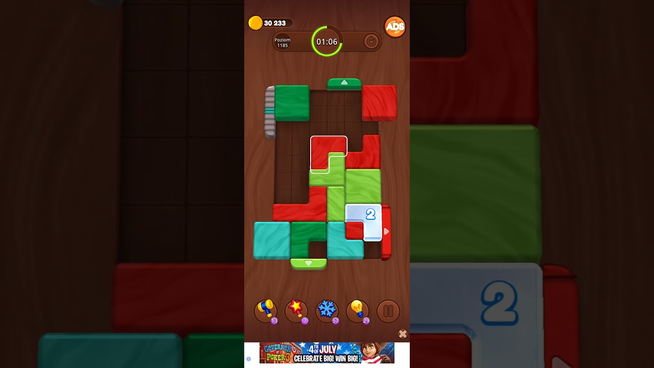 Color Wood Jam Level 1185: Color Wood Jam Level 1185
