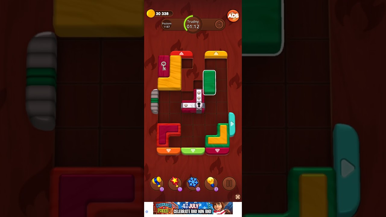 Color Wood Jam Level 1187: Color Wood Jam Level 1187