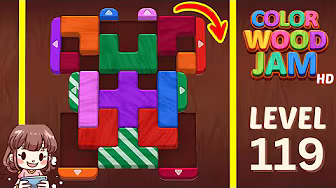 Color Wood Jam Level 119: Color Wood Jam Level 119