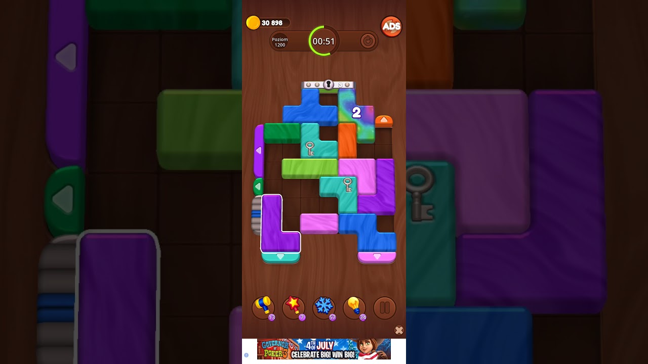 Color Wood Jam Level 1200: Color Wood Jam Level 1200