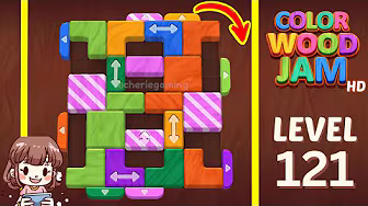 Color Wood Jam Level 121: Color Wood Jam Level 121