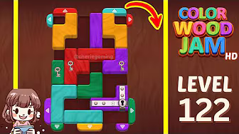 Color Wood Jam Level 122: Color Wood Jam Level 122