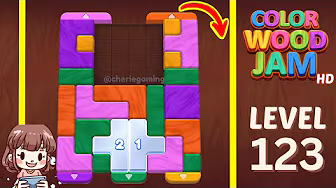 Color Wood Jam Level 123: Color Wood Jam Level 123