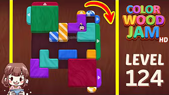 Color Wood Jam Level 124: Color Wood Jam Level 124