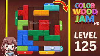Color Wood Jam Level 125: Color Wood Jam Level 125