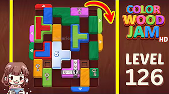 Color Wood Jam Level 126: Color Wood Jam Level 126
