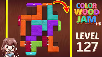 Color Wood Jam Level 127: Color Wood Jam Level 127