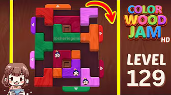 Color Wood Jam Level 129: Color Wood Jam Level 129
