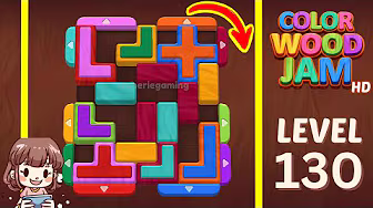 Color Wood Jam Level 130: Color Wood Jam Level 130