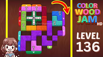 Color Wood Jam Level 136: Color Wood Jam Level 136
