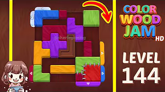 Color Wood Jam Level 144: Color Wood Jam Level 144