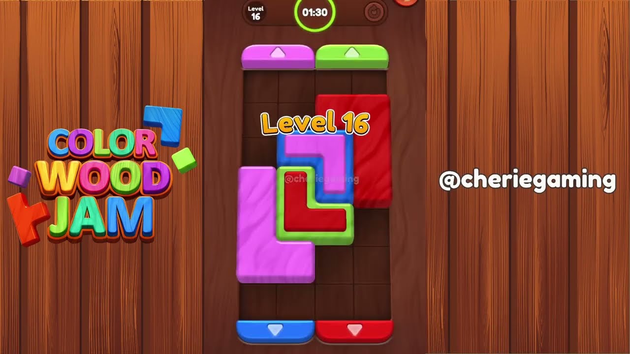 Color Wood Jam Level 16: Color Wood Jam Level 16