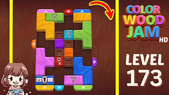 Color Wood Jam Level 173: Color Wood Jam Level 173