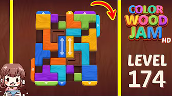 Color Wood Jam Level 174: Color Wood Jam Level 174