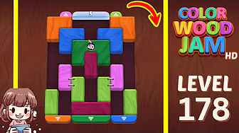 Color Wood Jam Level 178: Color Wood Jam Level 178