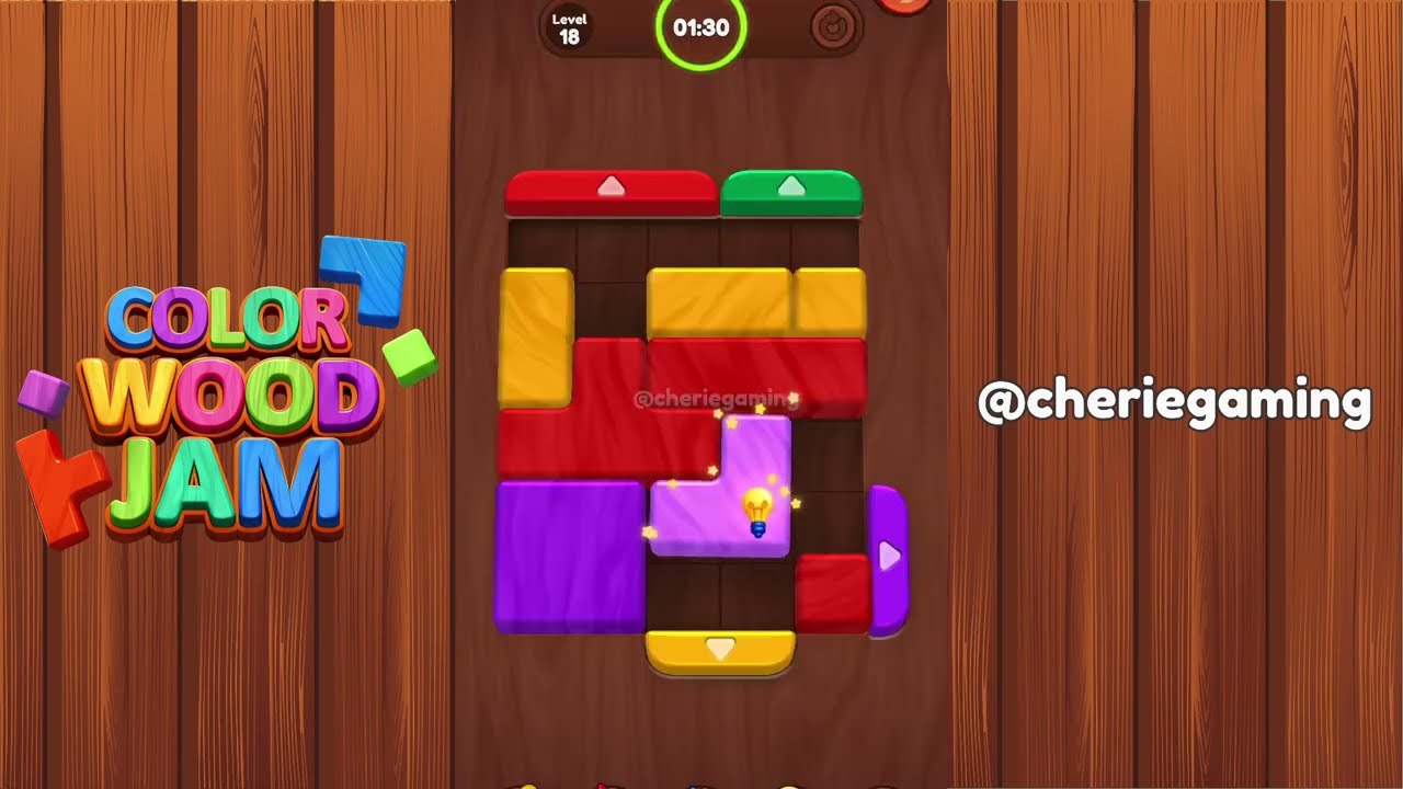 Color Wood Jam Level 18: Color Wood Jam Level 18
