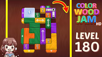 Color Wood Jam Level 180: Color Wood Jam Level 180