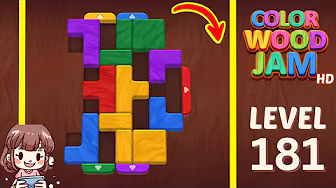 Color Wood Jam Level 181: Color Wood Jam Level 181