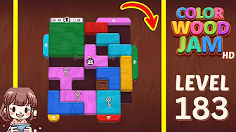 Color Wood Jam Level 183: Color Wood Jam Level 183