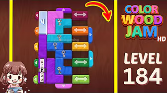 Color Wood Jam Level 184: Color Wood Jam Level 184