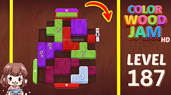 Color Wood Jam Level 187: Color Wood Jam Level 187