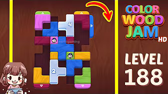 Color Wood Jam Level 188: Color Wood Jam Level 188