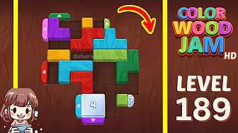 Color Wood Jam Level 189: Color Wood Jam Level 189