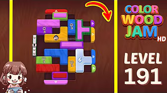 Color Wood Jam Level 191: Color Wood Jam Level 191