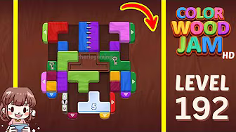 Color Wood Jam Level 192: Color Wood Jam Level 192