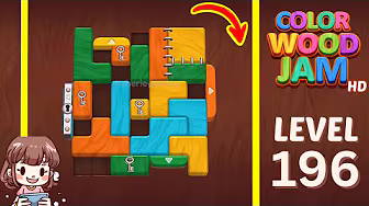 Color Wood Jam Level 196: Color Wood Jam Level 196