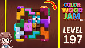 Color Wood Jam Level 197: Color Wood Jam Level 197