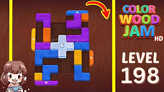 Color Wood Jam Level 198: Color Wood Jam Level 198